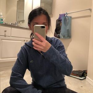 Lacoste Boyfriend quarter zip